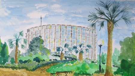 今井憲一郎　花の美術館　Ｆ４