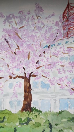 今井憲一郎　桜さく　Ｆ４